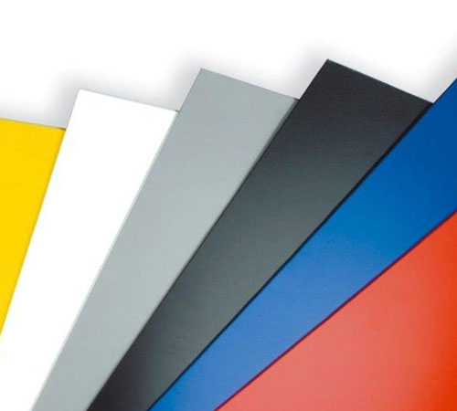 Electrostatic powder coating in Aluminium
