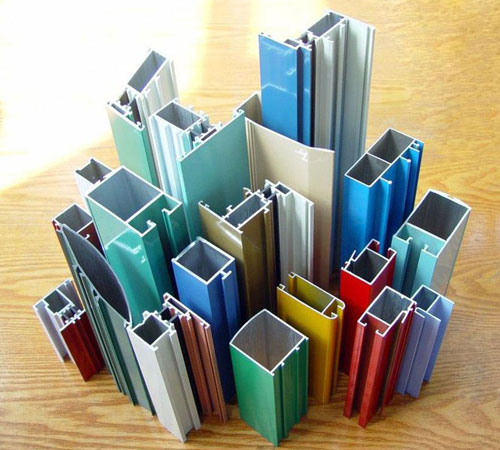 Electrostatic powder coating in Aluminium
