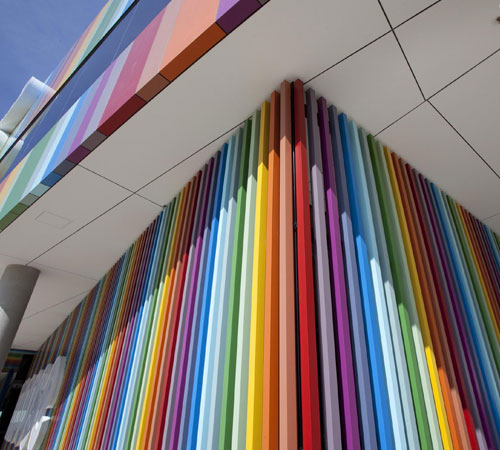 Electrostatic powder coating in Aluminium