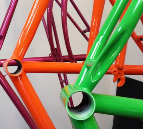 Electrostatic powder coating in Galvanised Iron (GI)