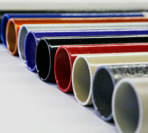 Electrostatic powder coating in Galvanised Iron (GI)